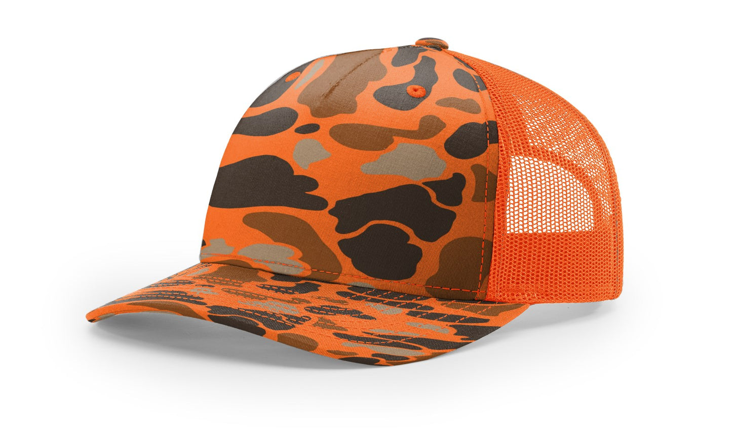 112PFP | PRINTED FIVE PANEL TRUCKER