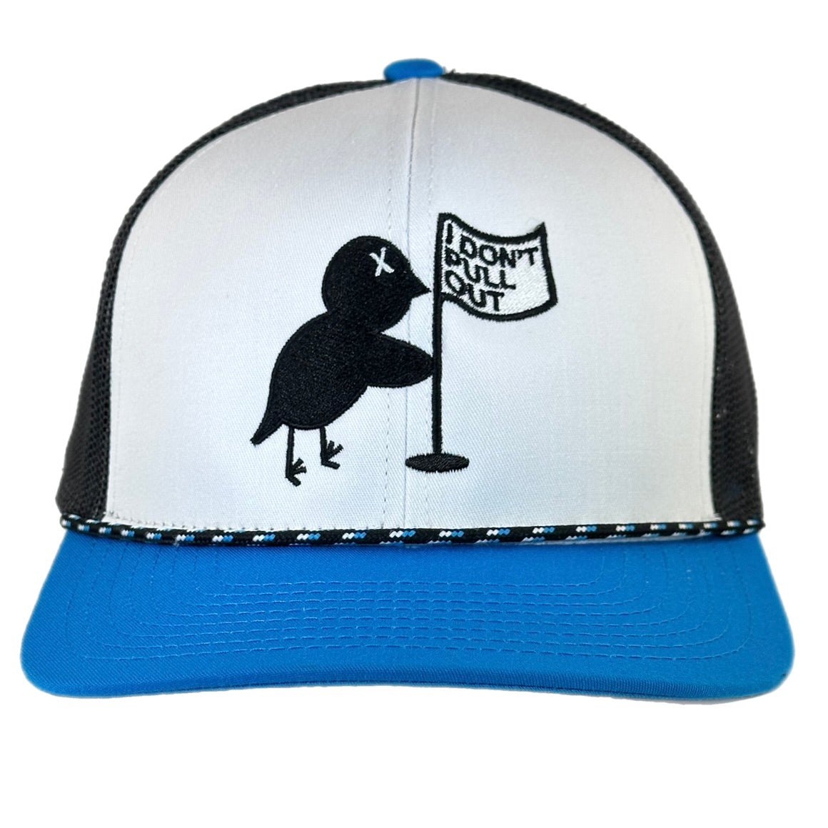 I Don't Pull Out Trucker Rope Hat