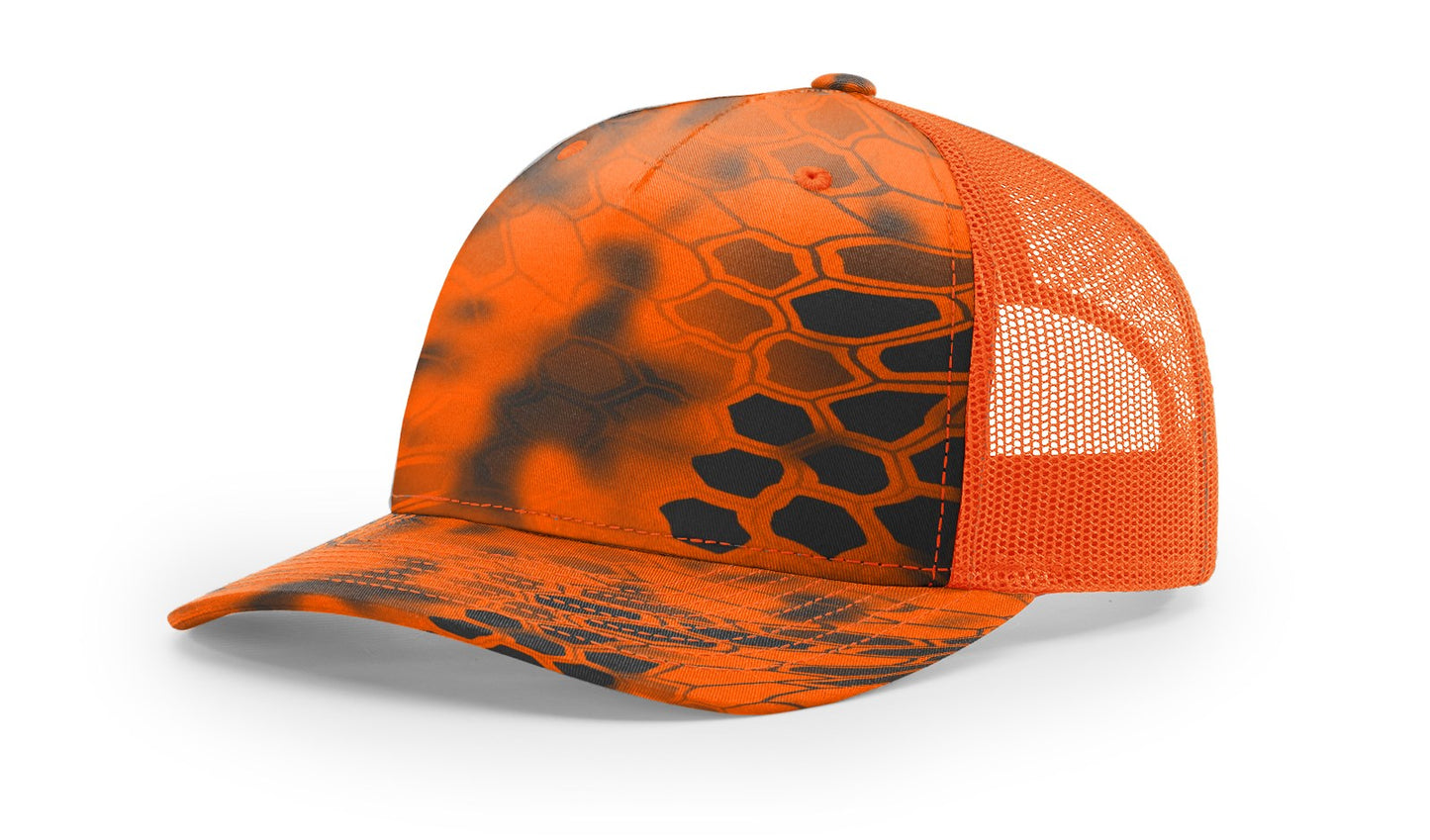 112PFP | PRINTED FIVE PANEL TRUCKER