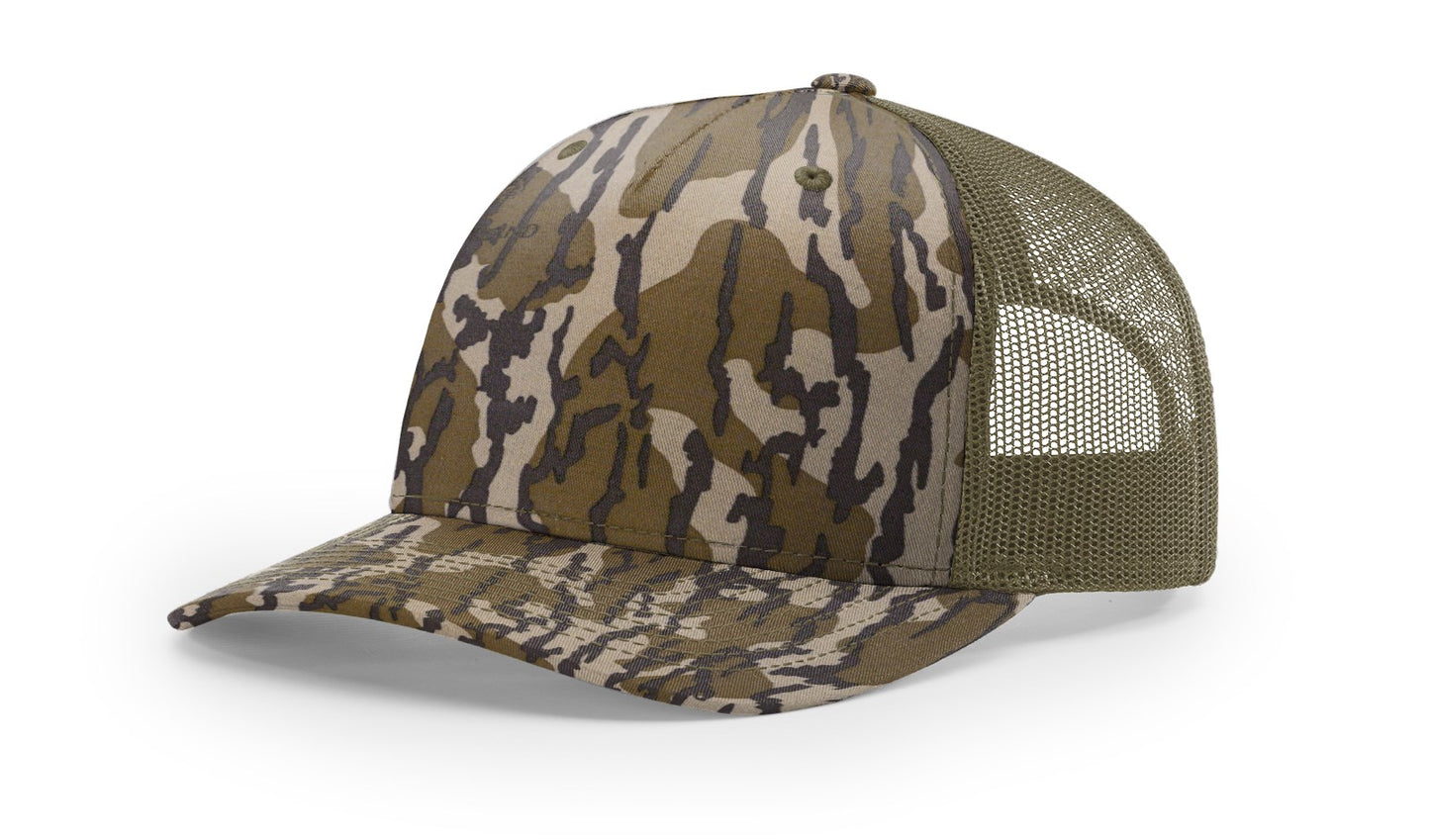 112PFP | PRINTED FIVE PANEL TRUCKER