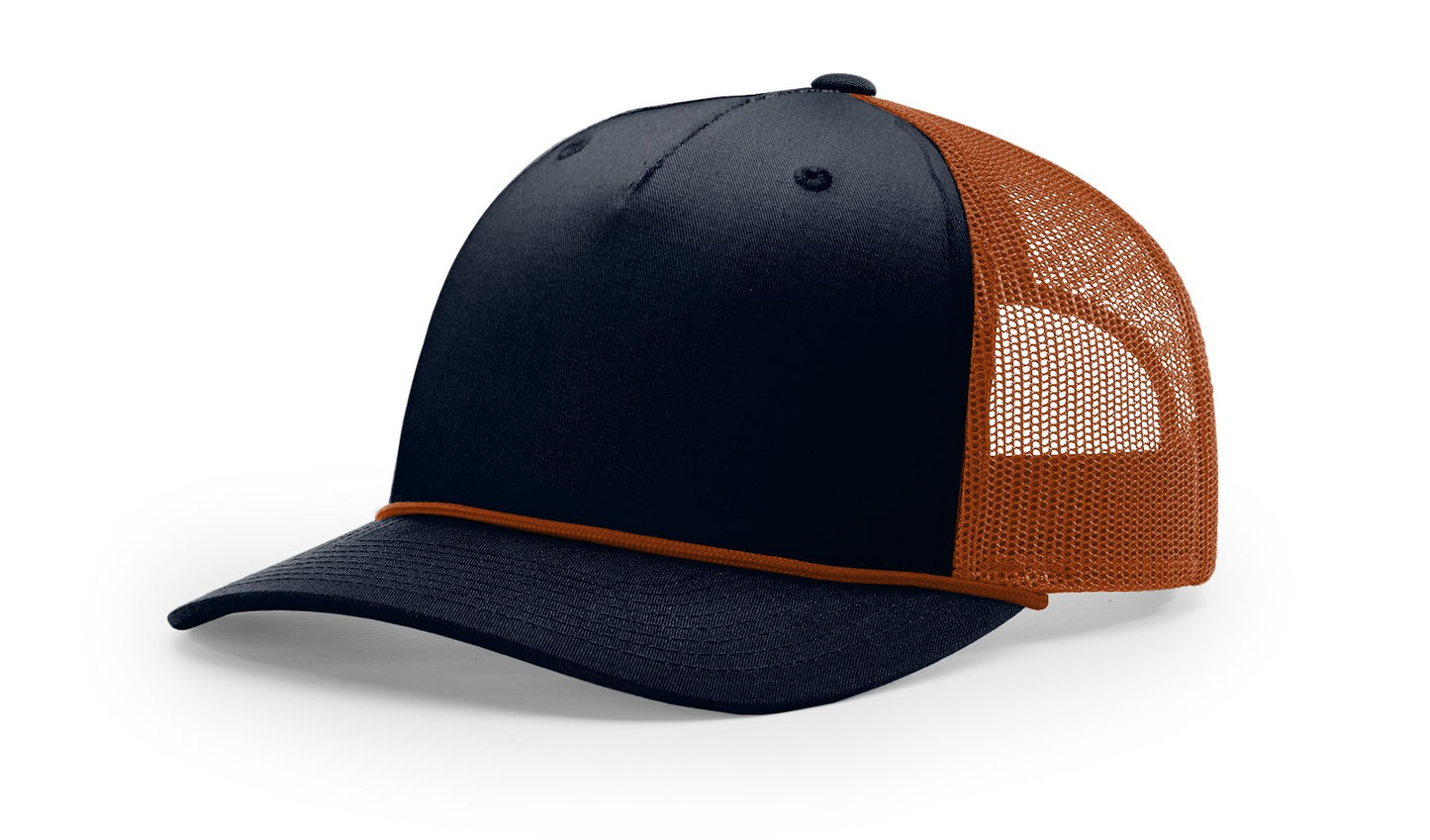 112 FPR | FIVE PANEL TRUCKER WITH ROPE