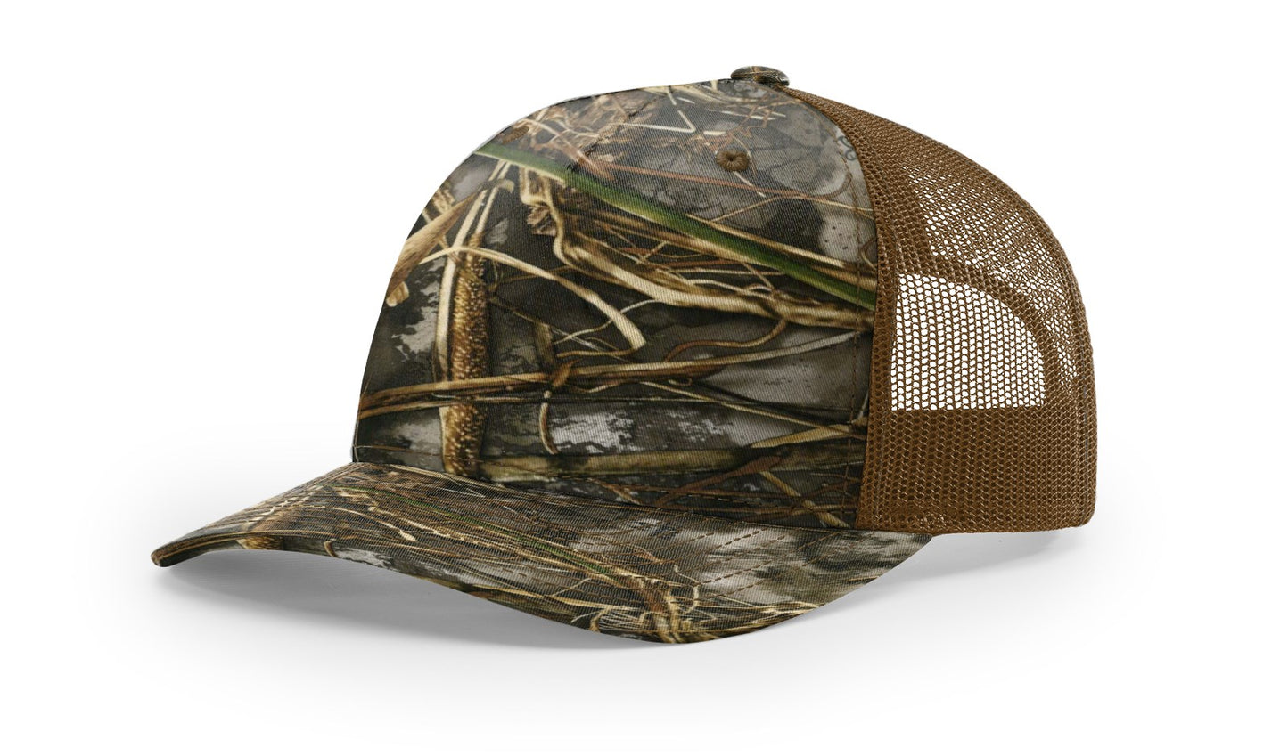 112PFP | PRINTED FIVE PANEL TRUCKER