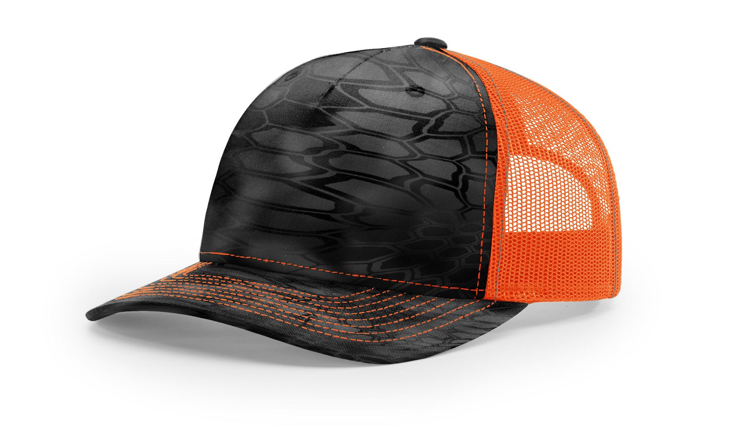 112PFP | PRINTED FIVE PANEL TRUCKER