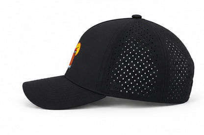 Old Fashion Perforated Performance Hat Khaki
