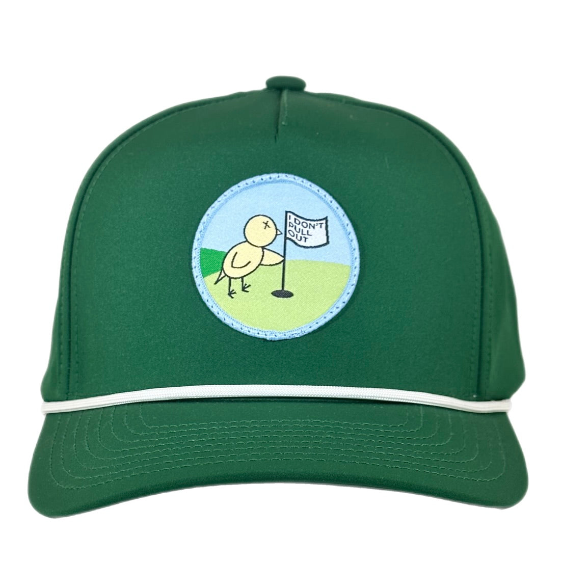 I Don't Pull Out Patch Rope Hat