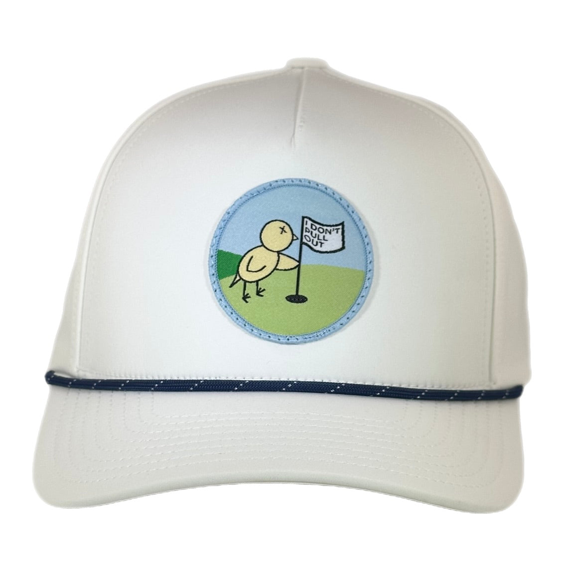 I Don't Pull Out Patch Rope Hat