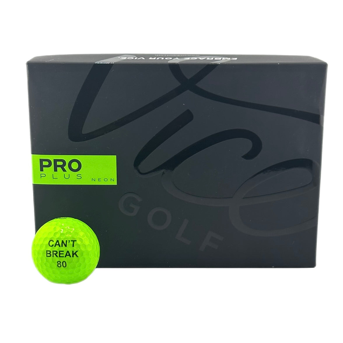 Can't Break 80 - Vice Pro Plus Lime