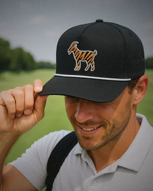 Tiger Striped Goat Hat