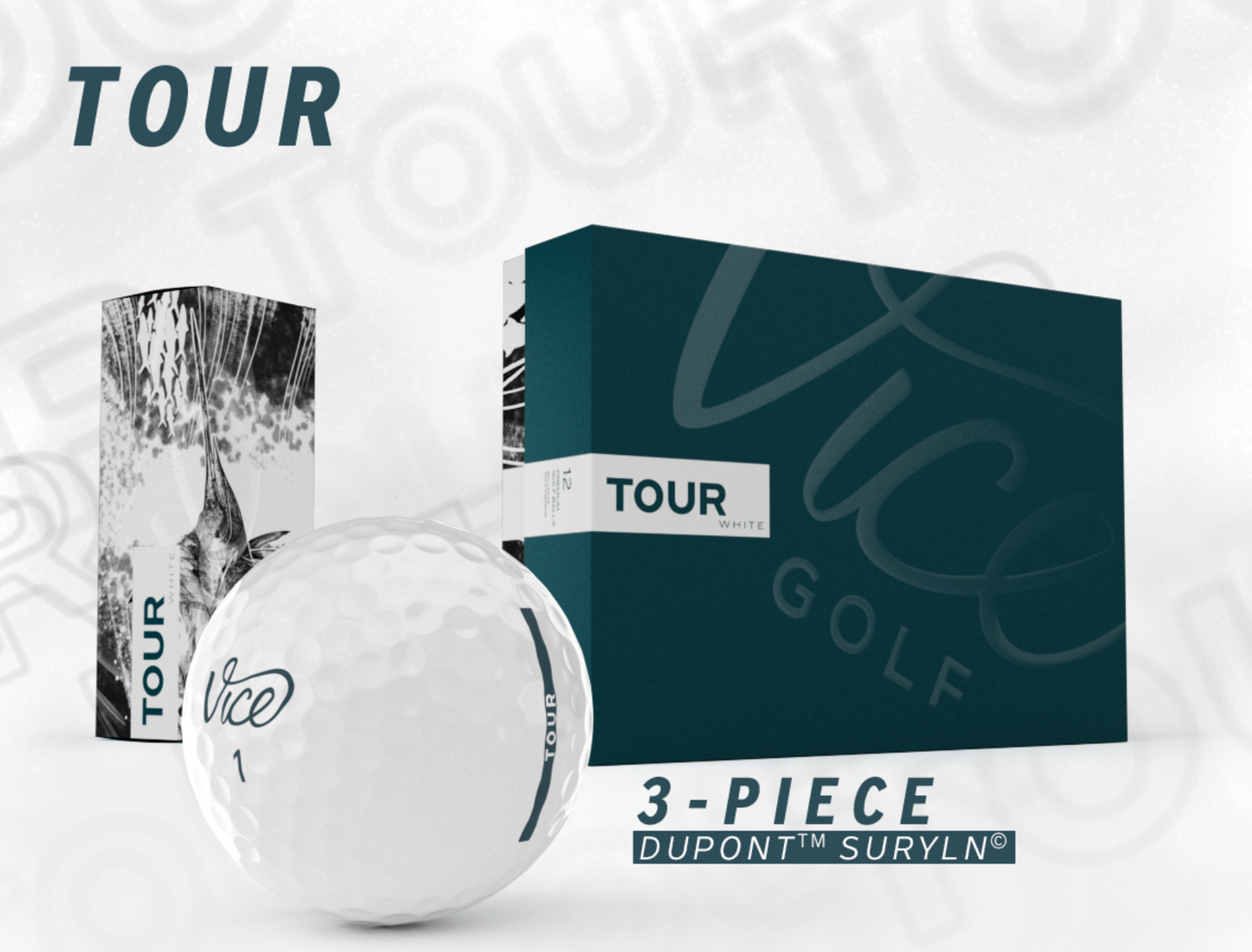 Sh#tty Golfer Ball - Vice Tour